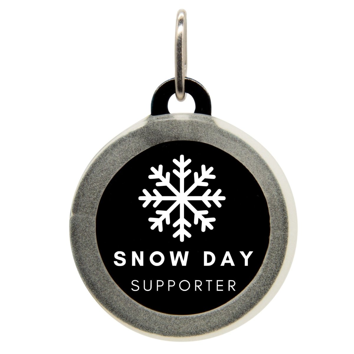 Snow Day Supporter Name Tag - Oh My Paw&#39;d