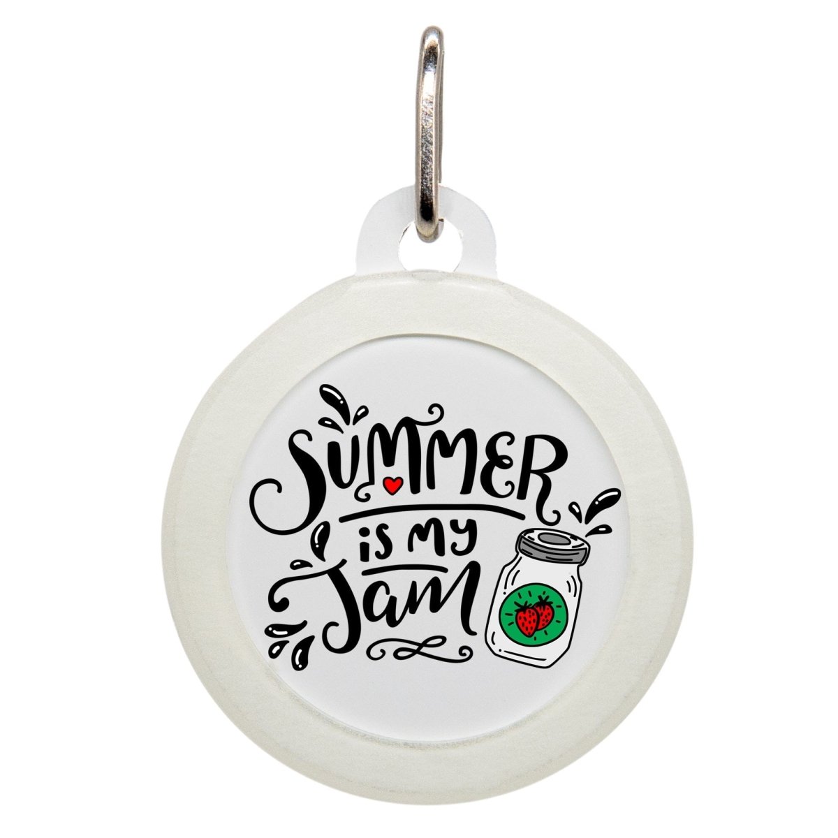 Summer Is My Jam Name Tag - Oh My Paw&#39;d