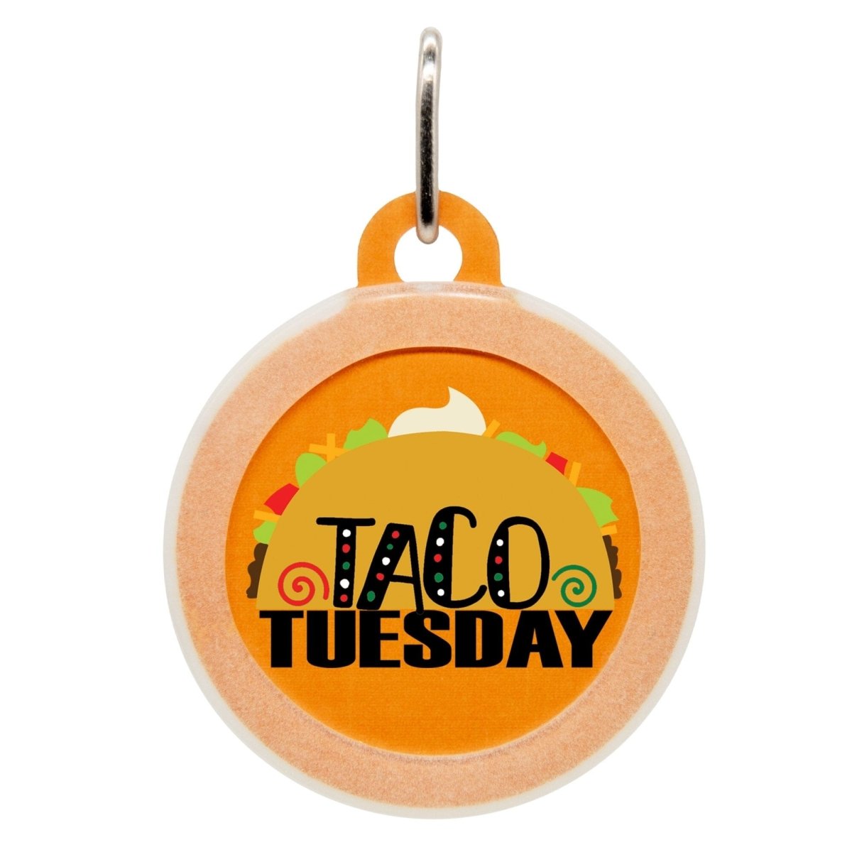 Taco Tuesday Name Tag - Oh My Paw&#39;d
