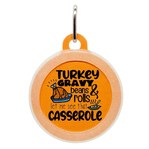 Thanksgiving Foods Dog Collar - Oh My Paw'd