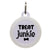 Treat Junkie Name Tag - Oh My Paw'd