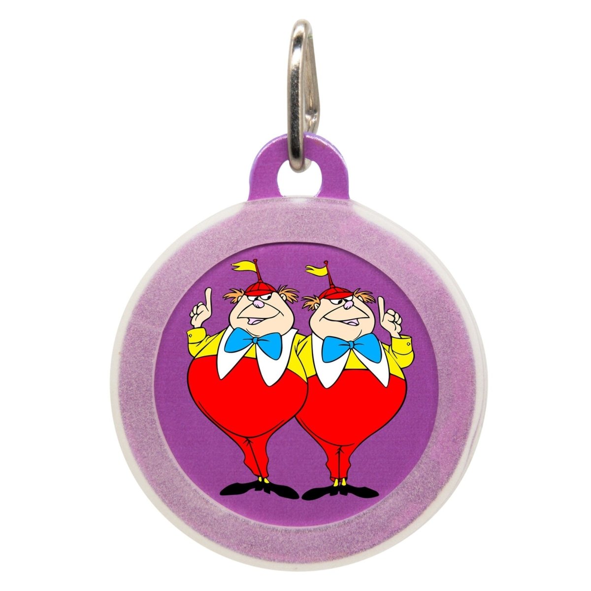 Tweedledee and Tweedledum Name Tag - Oh My Paw&#39;d