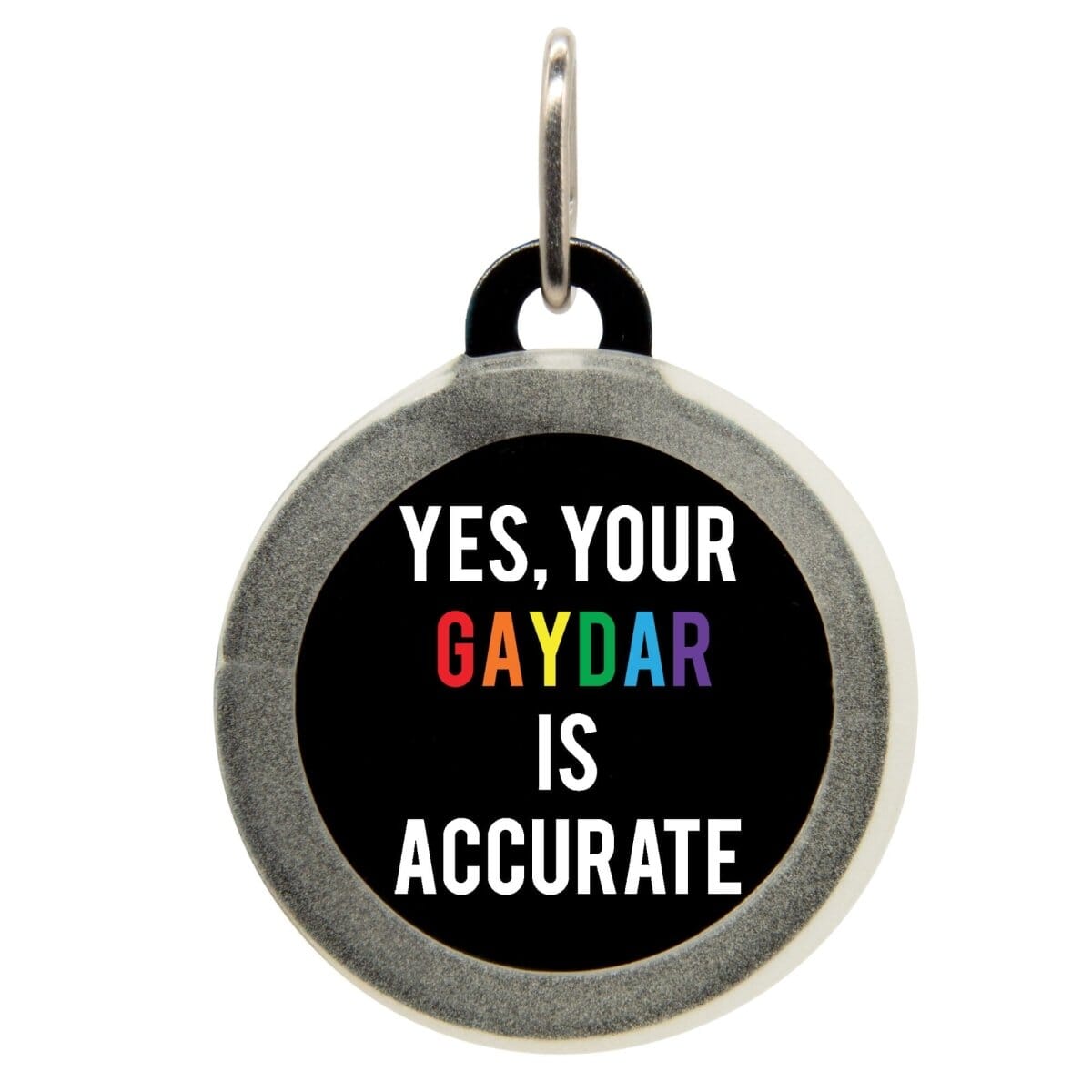 Your Gaydar is Accurate Name Tag - Oh My Paw&#39;d